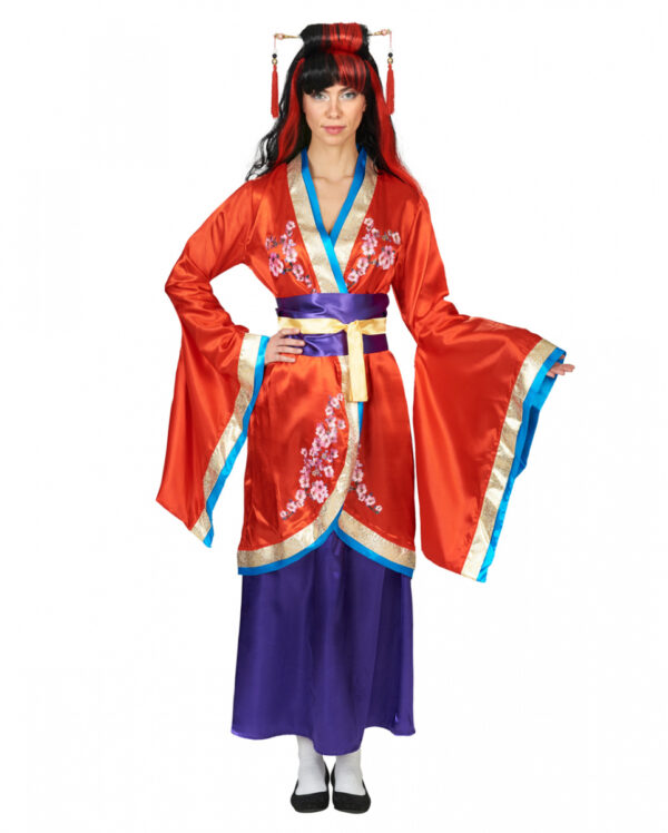 3-tlg. Kimono Kostüm mit Gürtel 36/38