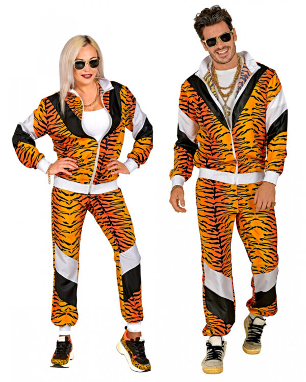 80er Jahre Golden Tiger Jogginganzug 2XL-56