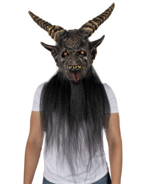 Anthromorph Krampus Maske