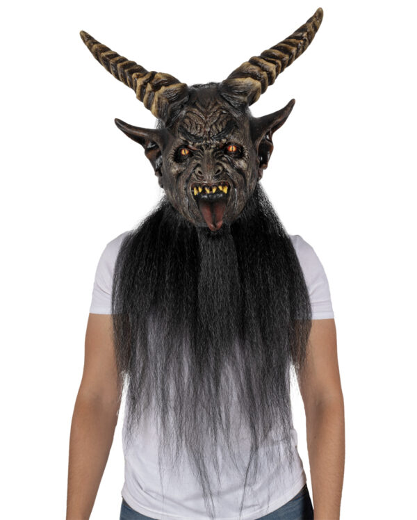 Anthromorph Krampus Maske