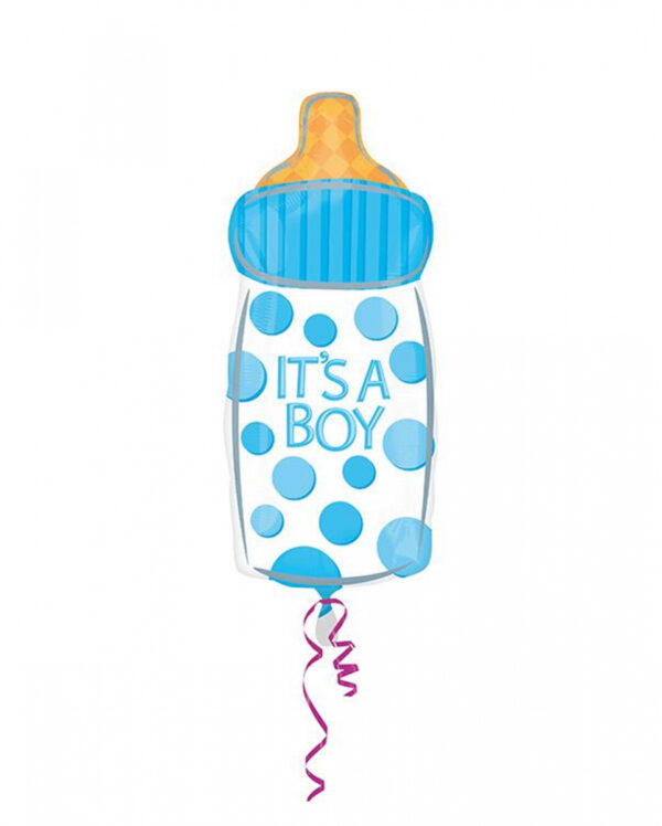 Babyfläschchen Folienballon "It´s a Boy"
