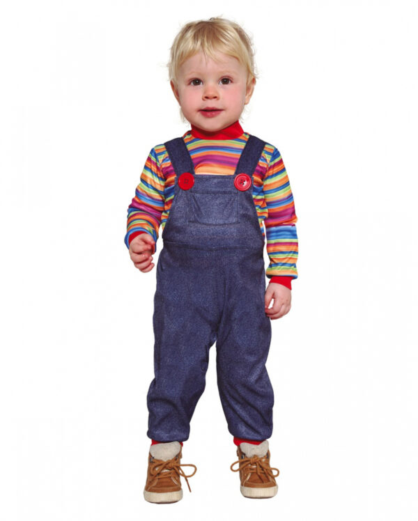 Bad Chucky Puppe Kleinkinderkostüm 18-24