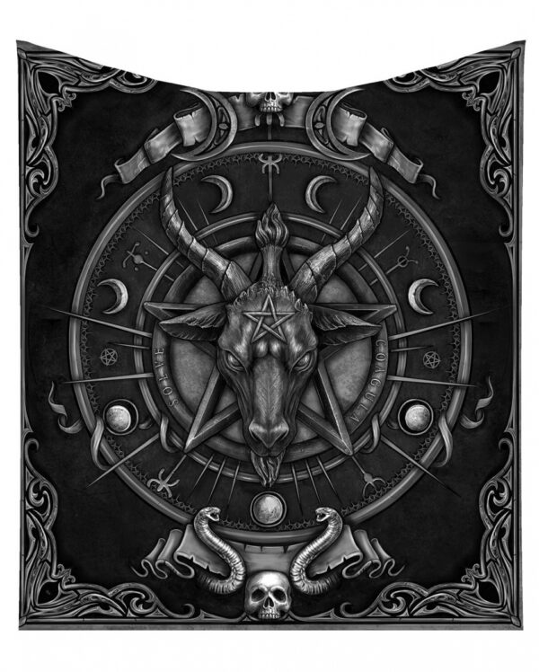 Baphomet Tagesdecke