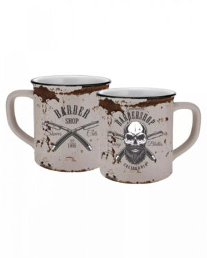 Barber Skull Totenkopf Tasse