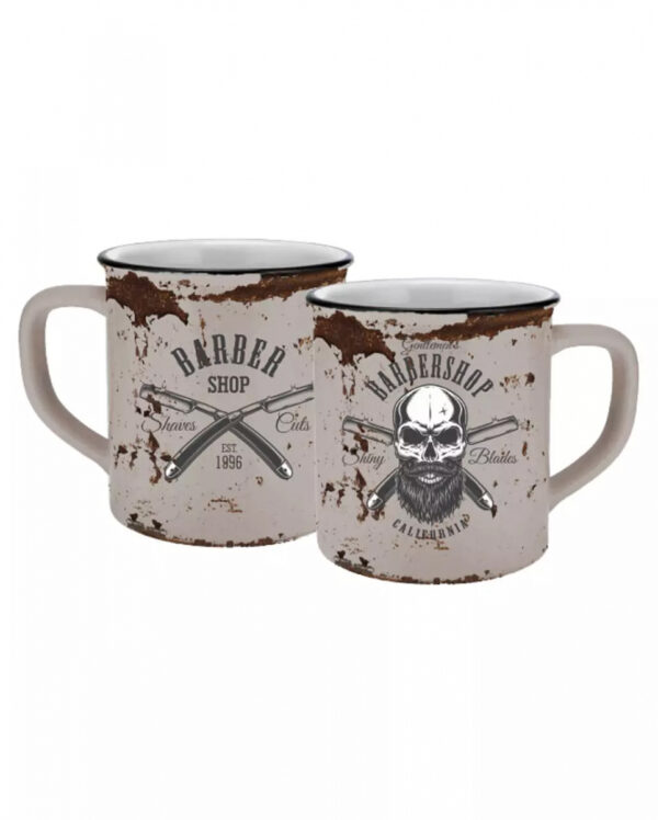 Barber Skull Totenkopf Tasse