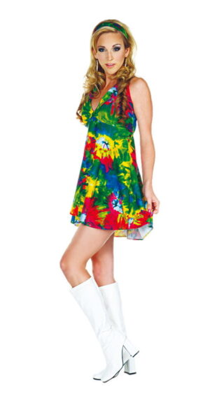 Batik Hippie Minikleid L / 40