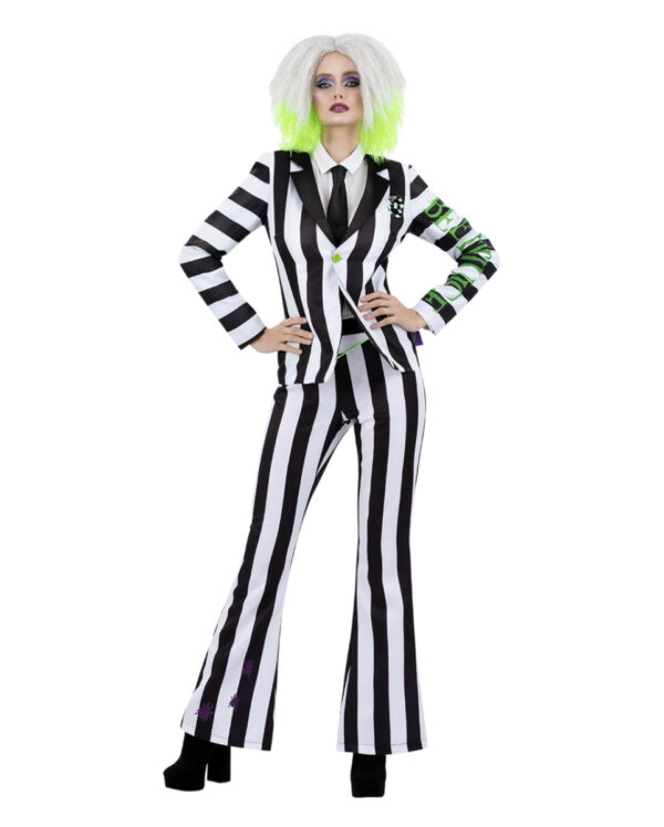 Beetlejuice Damen Kostümanzug L