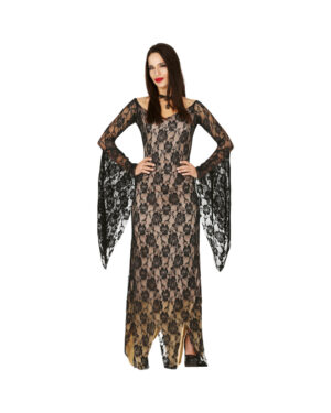 Black Lace Lady Damenkostüm L