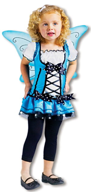 Blaue Fee Kleinkinderkostüm L