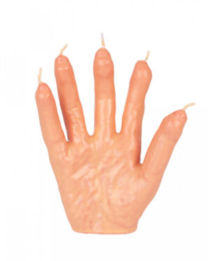 Blutende Hand Kerze