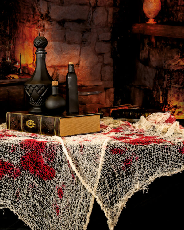 Blutiger Halloween Fetzenstoff 300x75cm
