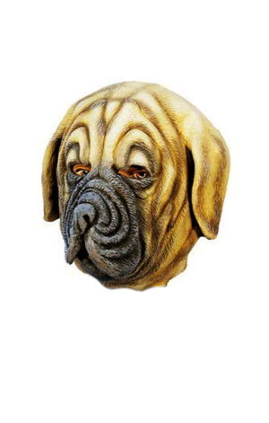 Boxer Hunde Maske aus Latex