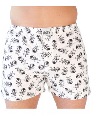 Boxershorts mit Totenköpfen M