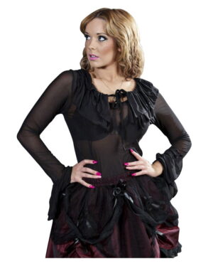 Burleska Meshtop schwarz S/M