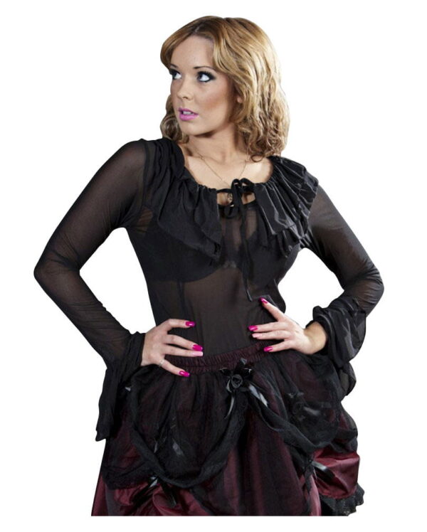 Burleska Meshtop schwarz S/M