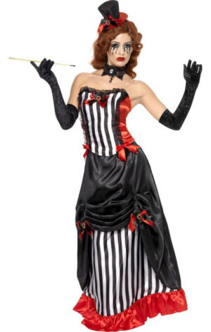 Burlesque Vampir Lady Kostüm L