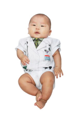 Chefarzt Babykostüm L