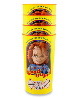 Child's Play Chucky Good Guys Becher 4er Set