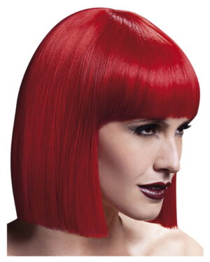 Damen Perücke Lola rot