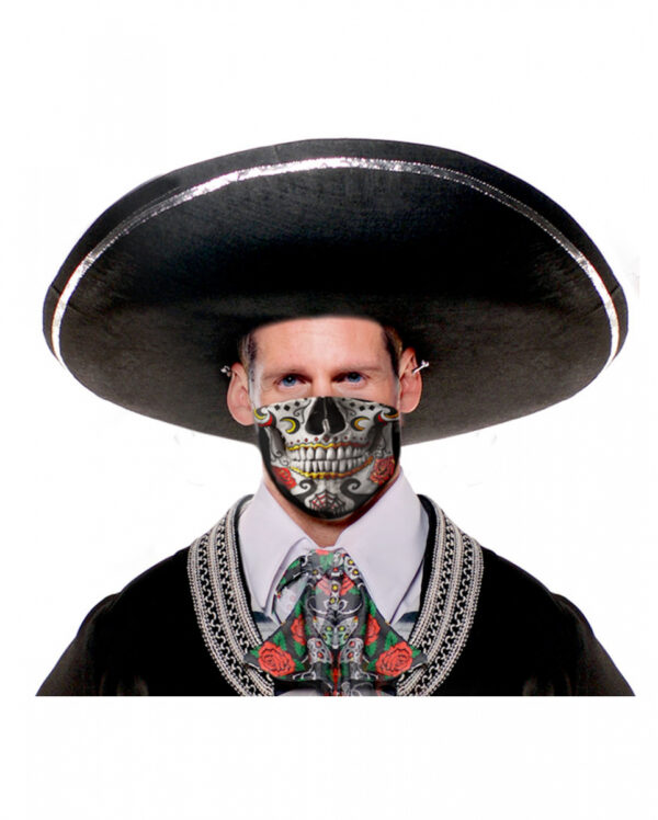 Day of the Dead Alltagsmaske für Männer