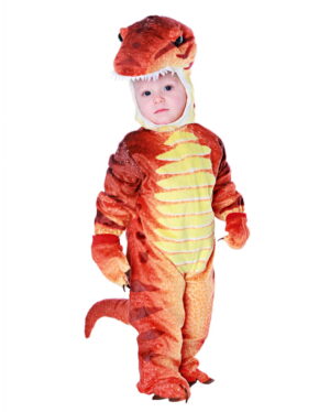 Dino Rex Kleinkinderkostüm Rot XL