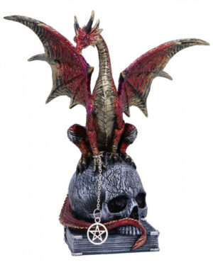 Fate of the World Dragon on Skull Figur 23cm