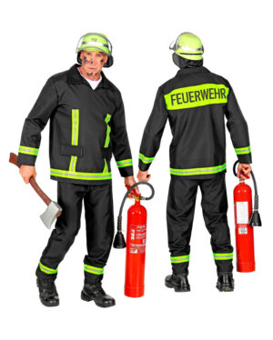 Feuerwehrmann Kostüm XL