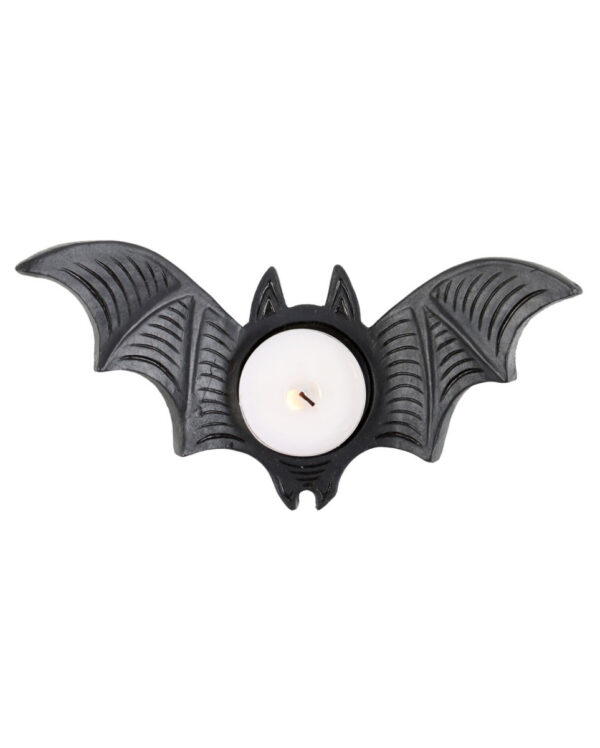 Fledermaus Teelichthalter 15cm
