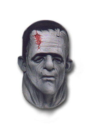 Frankenstein Maske aus Schaumlatex