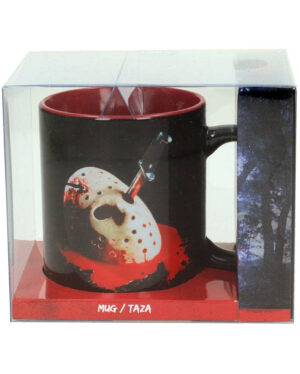 Friday the 13th Jason's Mask Poster Tasse