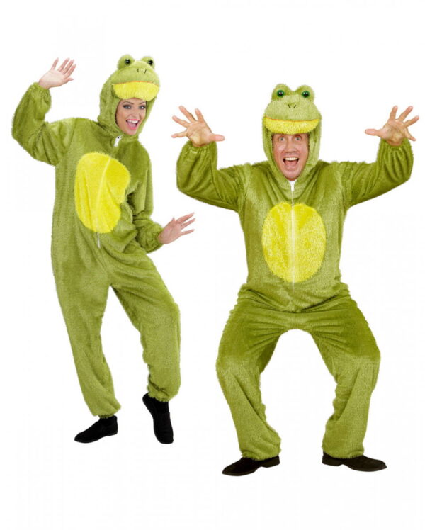 Frosch Kostüm aus Plüsch XL