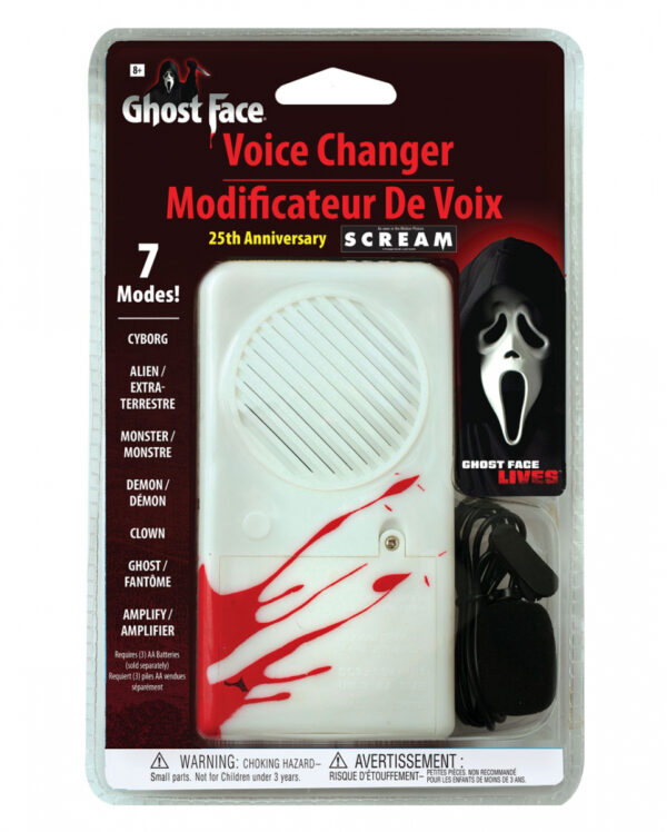 Ghost Face 25th Anniversary Deluxe Stimmverzerrer