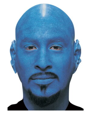 Glatzenfolie blau