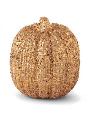 Glitter & Pailletten Kürbis 15cm