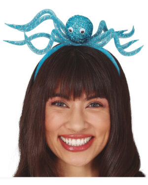 Glitzernder Oktopus Haarreif