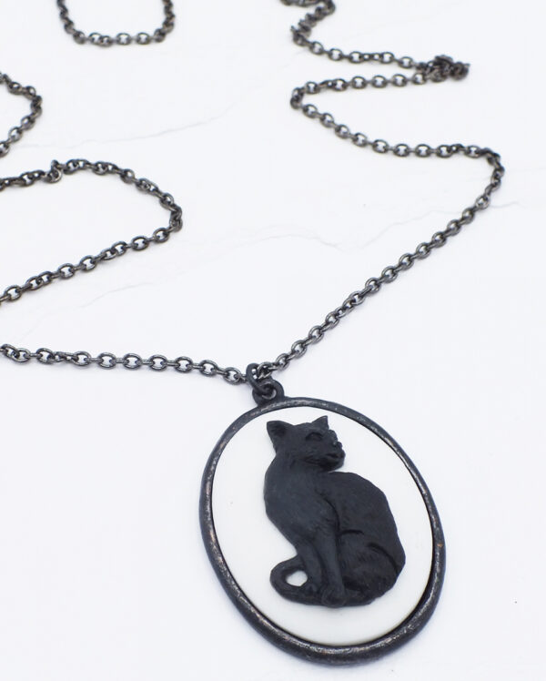 Gothic Kette Katze
