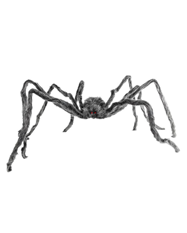 Grau-Schwarz Melierte Riesenspinne 228cm