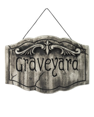 "Graveyard" Schrifttafel 29 x 27cm