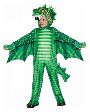 Grüner Drache Kleinkinder Kostüm M (18-24 Monate)