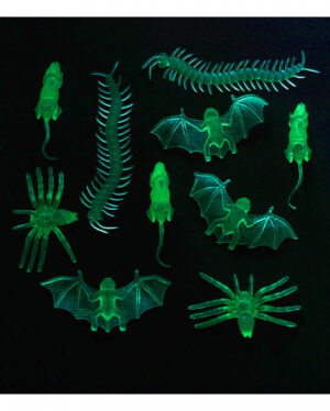 Grusel Insekten Glow in the Dark 10 St.