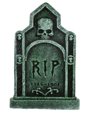 Halloween Grabstein 1816-1901 mit Totenkopf 53cm