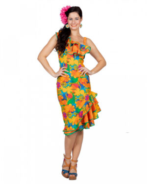 Hawaii Blumen Kleid 38