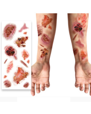 Infizierte Wunden Tattoos