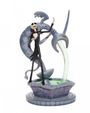 Jack Skellington am Brunnen Figur 24cm