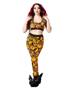KILLSTAR Carver Cuffed Leggings 4XL