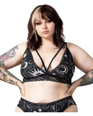 KILLSTAR Eclipse Lace Bralet 3XL