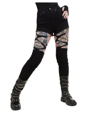 KILLSTAR Saw Edge Shorts XL