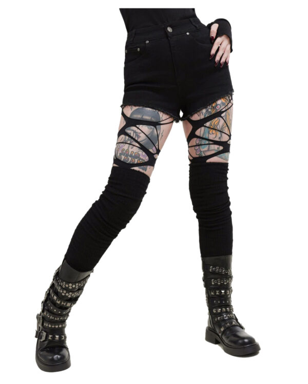 KILLSTAR Saw Edge Shorts XL