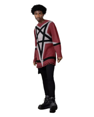 KILLSTAR Star Crux Strick Pullover XXL