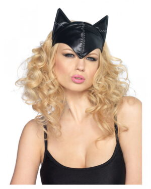 Katzenmaske im Leder Style